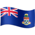 🇰🇾 flag: Cayman Islands display on Facebook